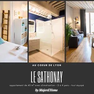 Majord'home - Le Sathonay - Loft Terrasse - Centre Appartement